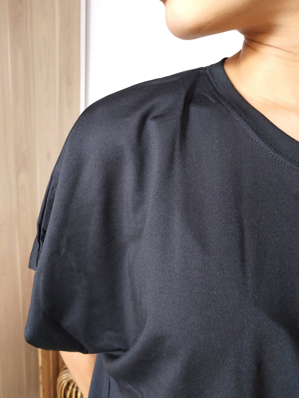 Tee-shirt noir NORA