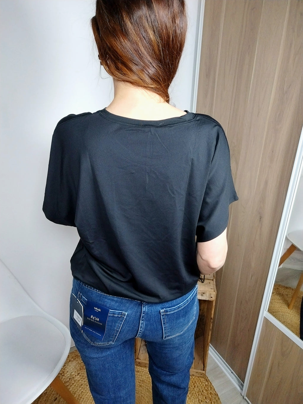 Tee-shirt noir NORA
