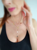 Collier coeurs pendentif