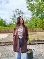 Veste longue Ambre