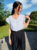 Top à pois
