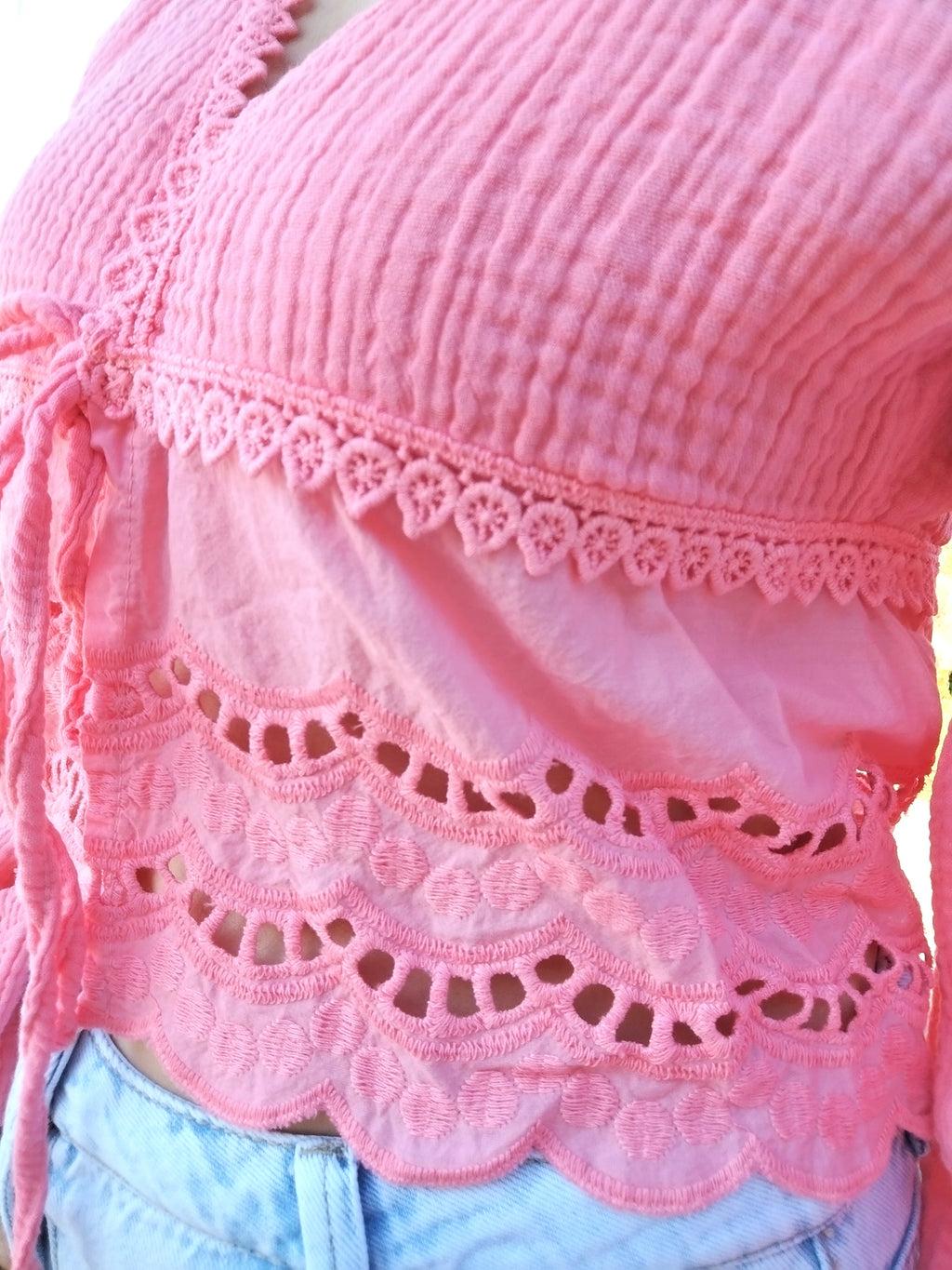 Gilet corail