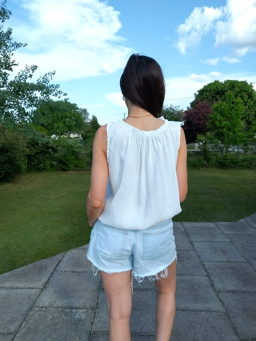Top LOLA blanc