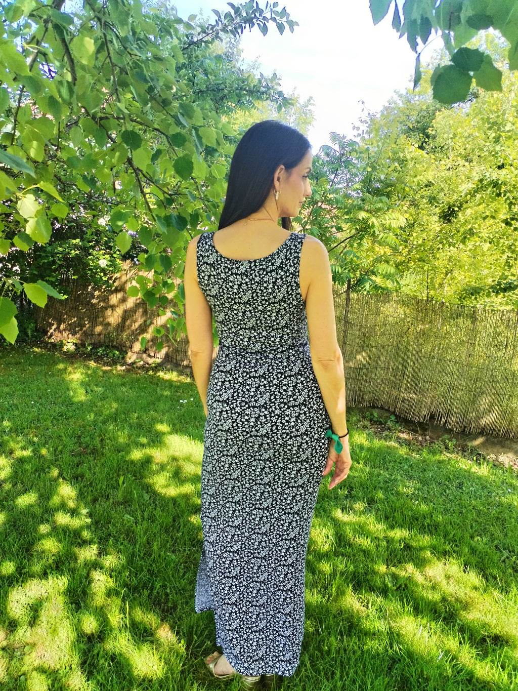 Robe longue moulante