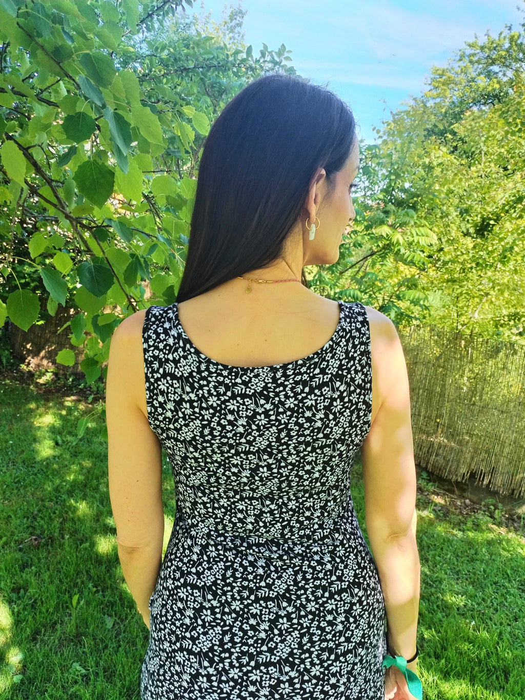 Robe longue moulante