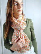Foulard fleuri