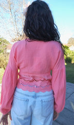 Gilet corail