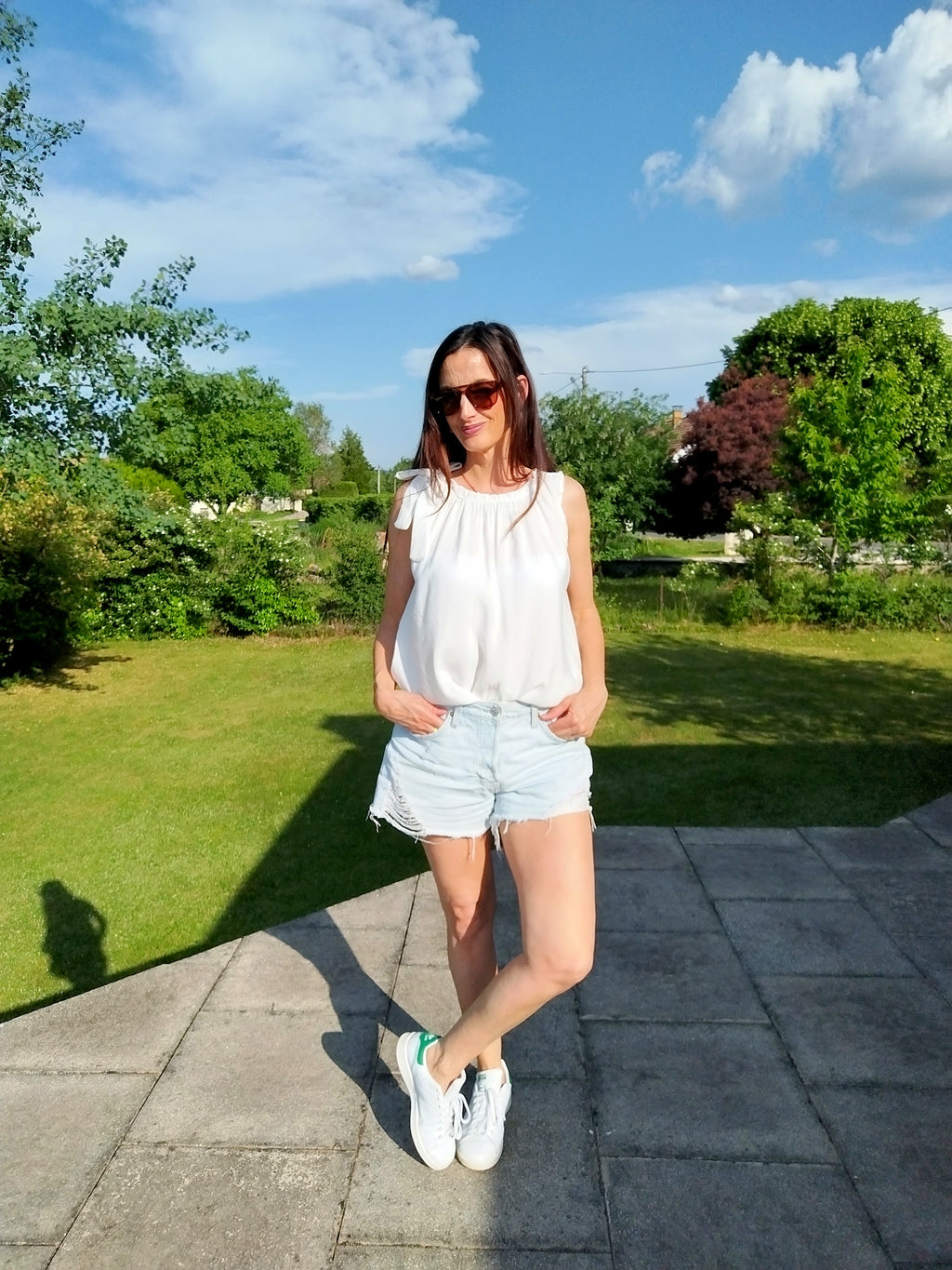 Top LOLA blanc