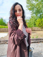 Veste longue Ambre
