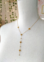 Collier coeurs pendentif