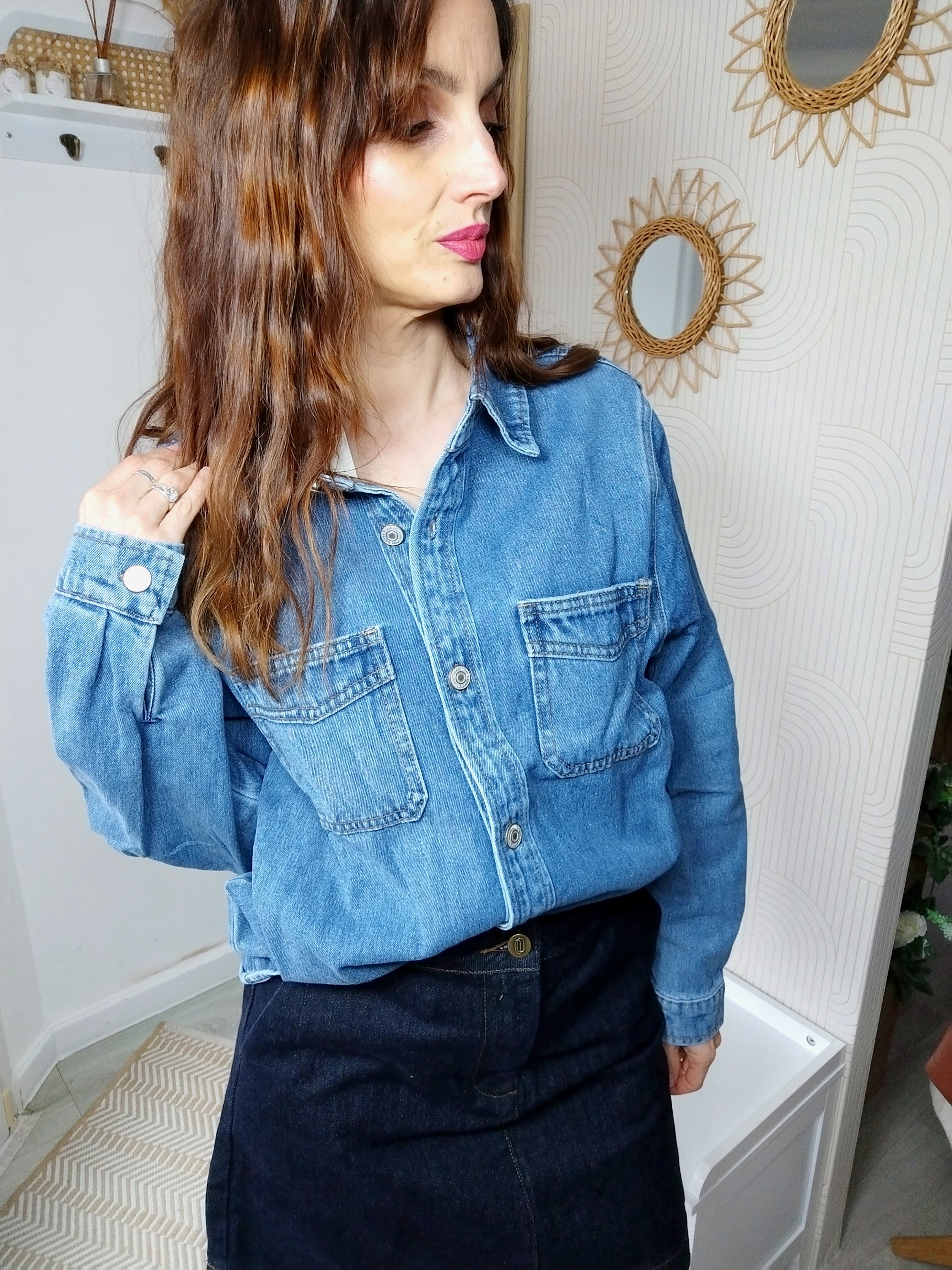 Chemise en jean