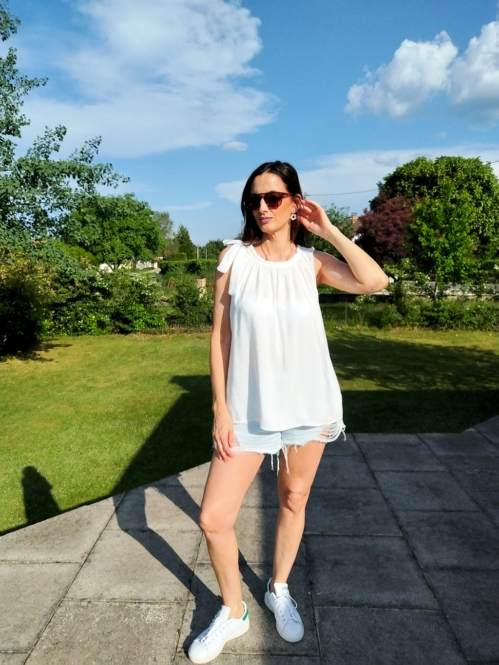 Top LOLA blanc
