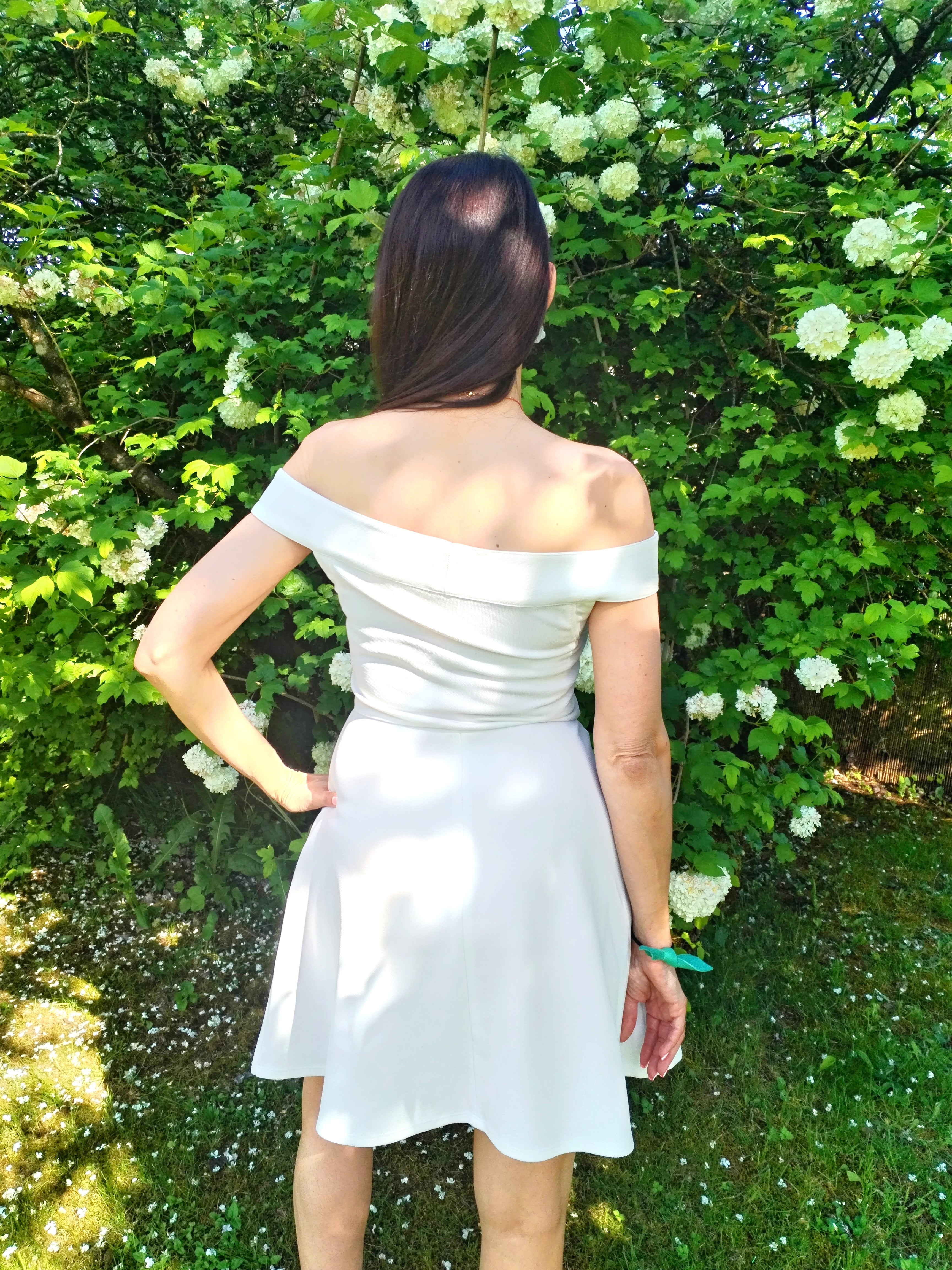 Robe écru