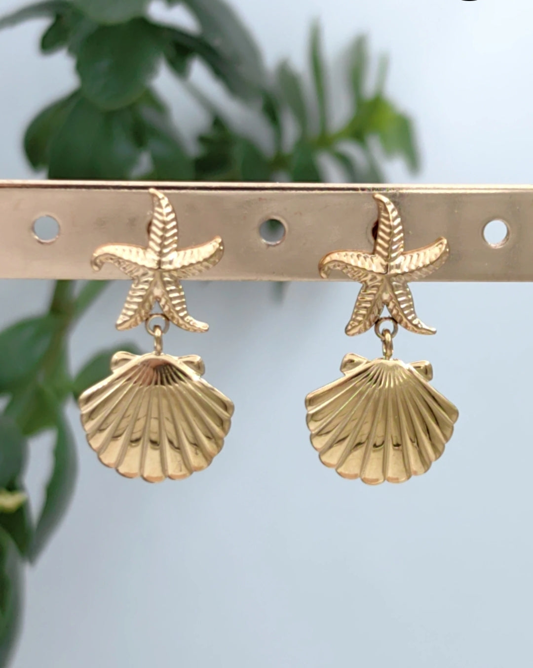 Boucles d'oreilles COQUILLAGE