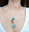 Collier STELLA bleu