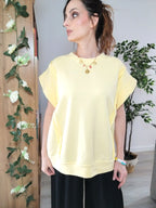 Pull manches courtes YELLOW
